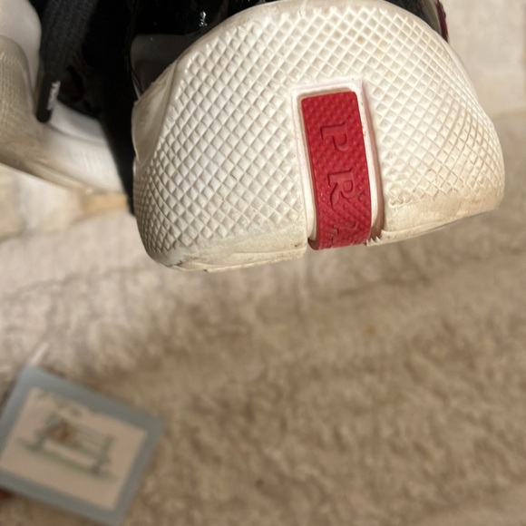 Authentic Prada Sneakers sz 38/8(38.5=8Womans)gently worn - Picture 7 of 8